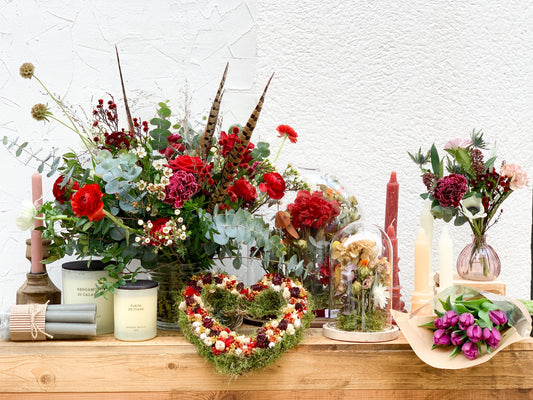 Las flores en San Valentín