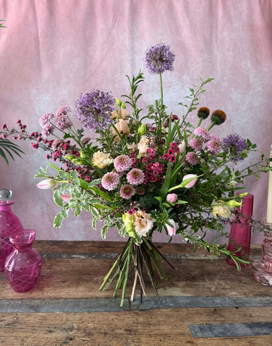 La belleza de las flores de temporada