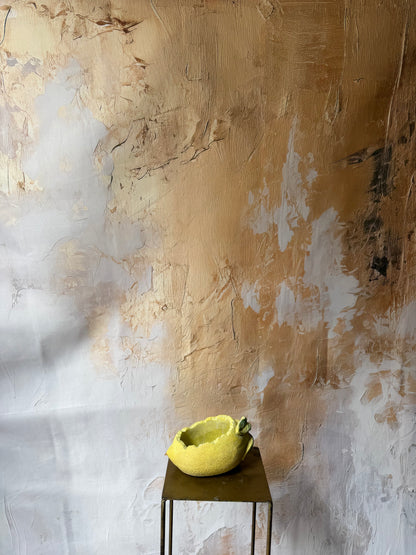 RAMO DE FLORES EN JARRÓN LIMÓN