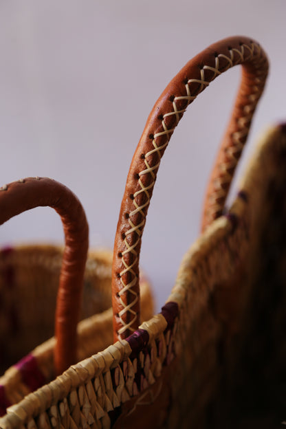 FLORES NATURALES EN CAPAZO (3 TAMAÑOS)